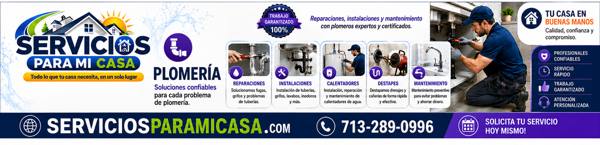 Banner Plomería